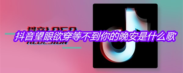 抖音望眼欲穿等不到你的晚安是什么歌