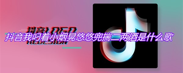 抖音我叼着小烟晃悠悠兜揣二两酒是什么歌