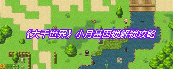 《大千世界》小月基因锁解锁攻略