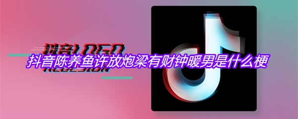 抖音陈养鱼许放炮梁有财钟暖男是什么梗