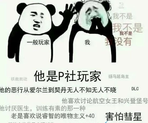 p社玩家是什么梗