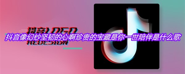 抖音像幻纱坚韧的心啊珍贵的宝藏是你一世陪伴是什么歌