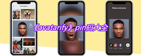 《avatarify》pin码大全