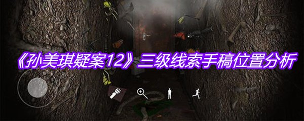 《孙美琪疑案12》三级线索手稿位置分析