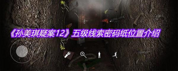 《孙美琪疑案12》五级线索密码纸位置介绍