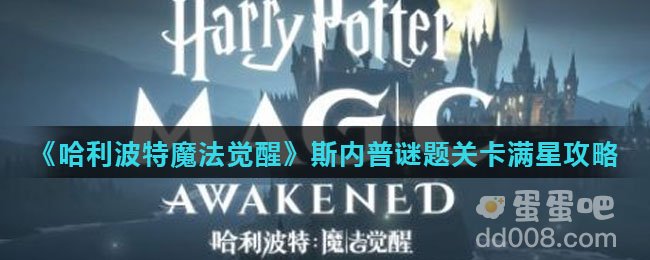 《哈利波特魔法觉醒》斯内普谜题关卡满星攻略