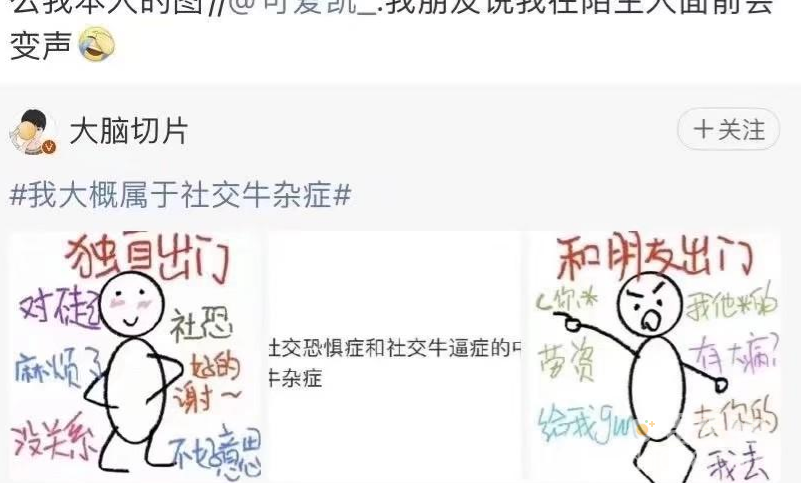 社交牛杂症是什么意思