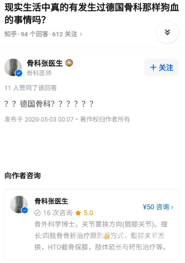 骨科张医生是什么梗