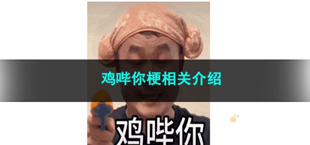 《抖音》鸡哔你梗相关介绍