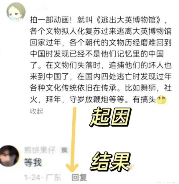 《抖音》逃出大英博物馆梗的意思介绍