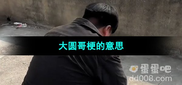 《抖音》大圆哥梗的意思介绍