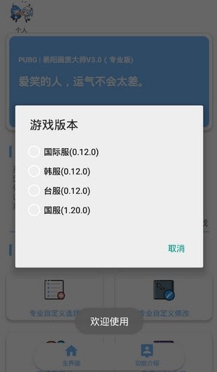 画质大师和平精英调整截图