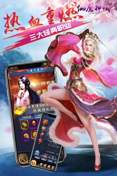 仙魔神域情缘版截图