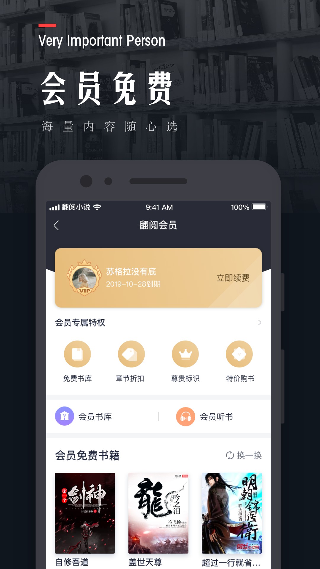 翻阅小说截图