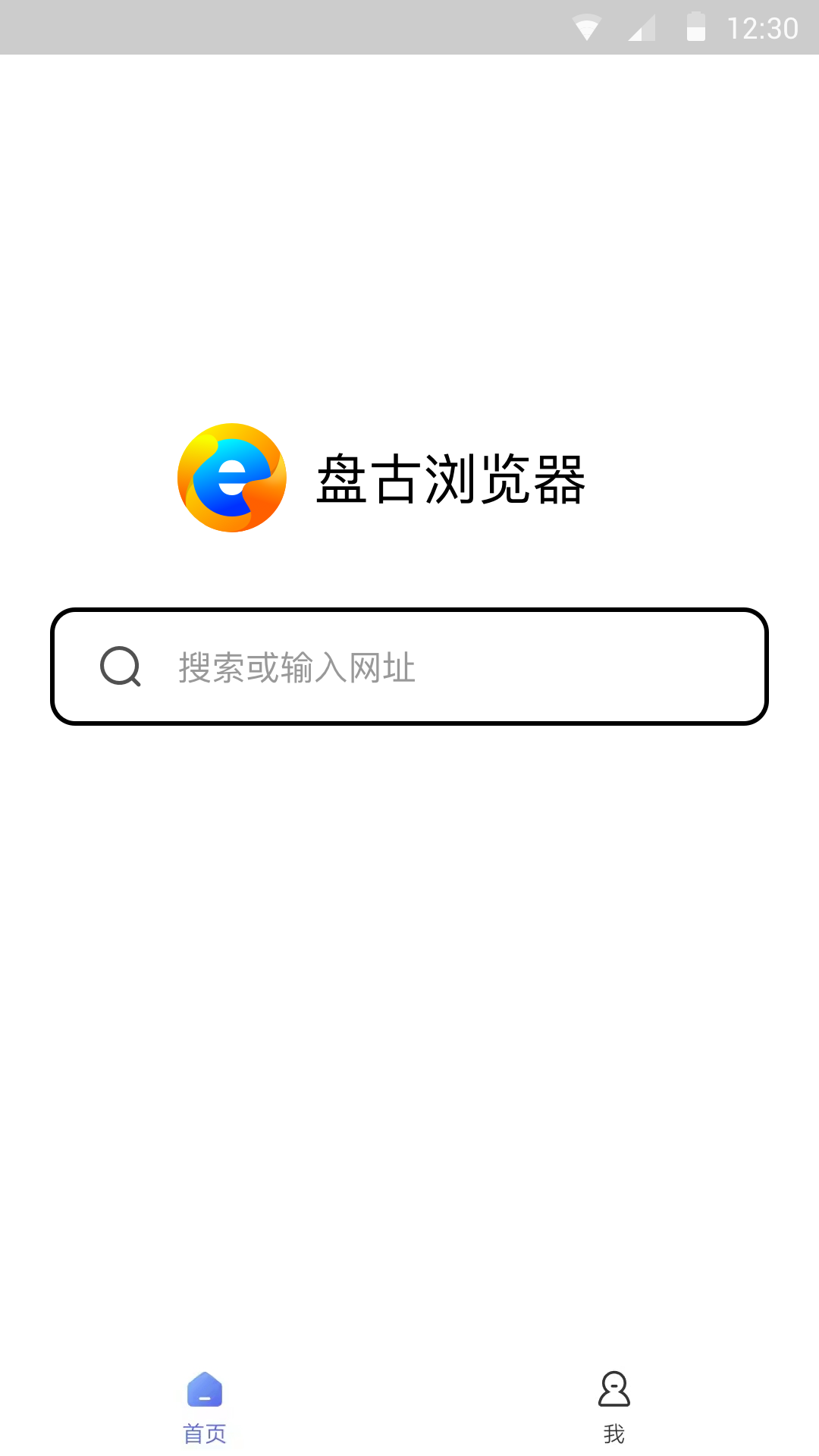 盘古浏览器截图