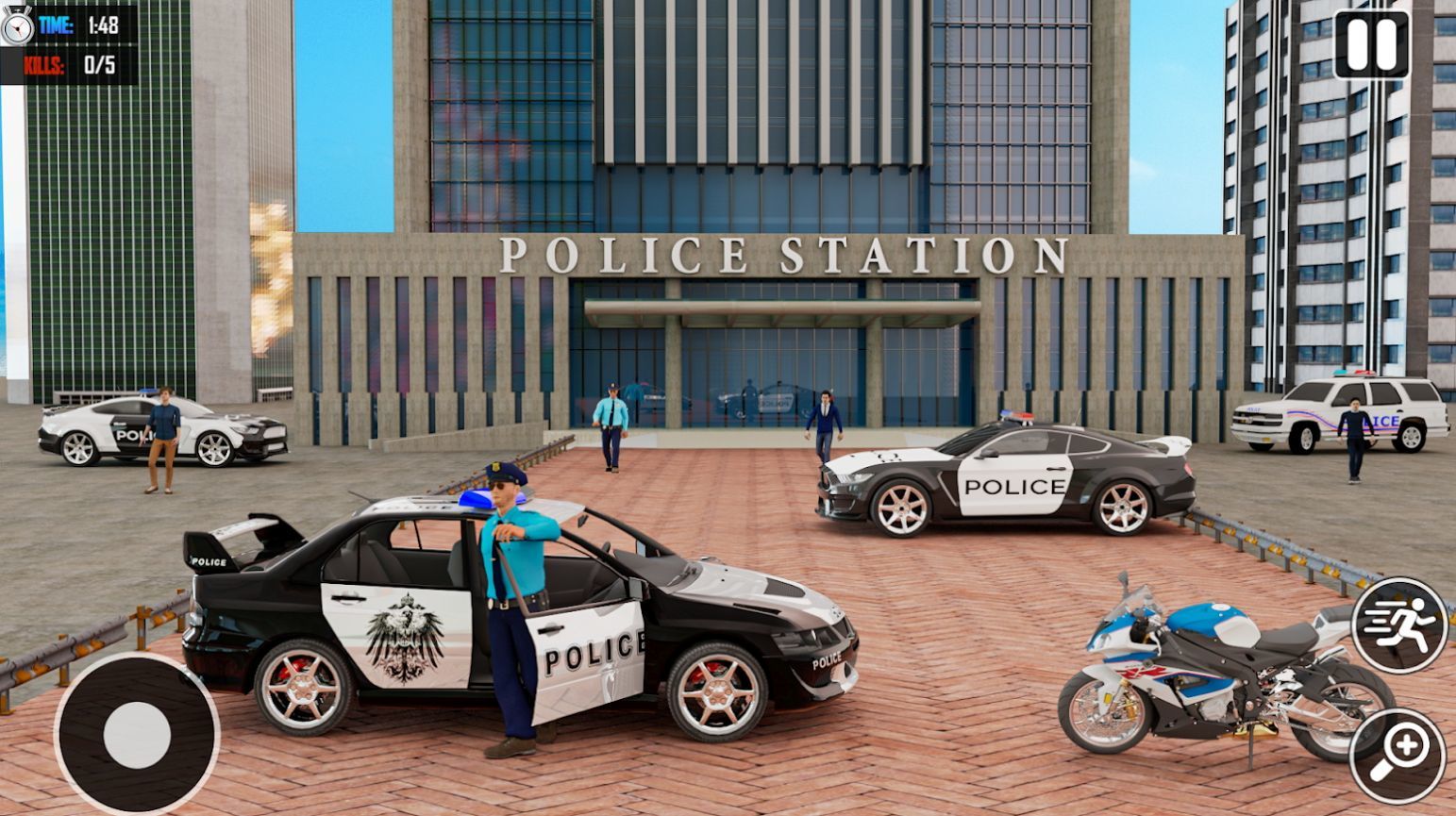 警车特技司机3d截图