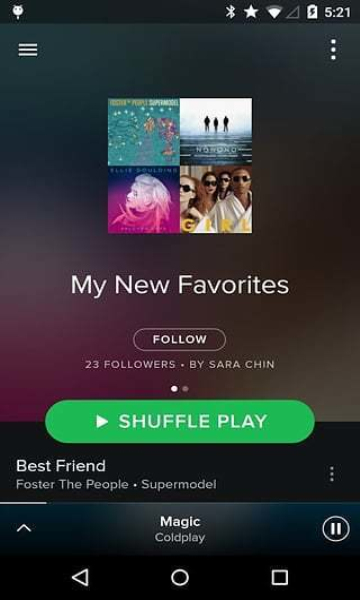 Spotify截图