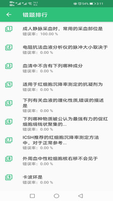 临床医学检验技术师丰题库截图