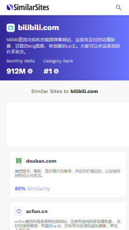 similarsites浏览器截图