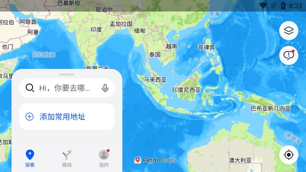 petal地图截图